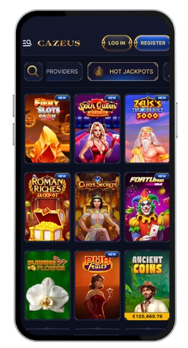 Cazeus Casino official